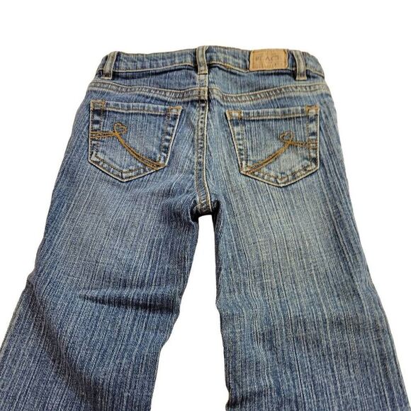 Children's Place ruffle flare jeans 4T - Picture 3 of 4